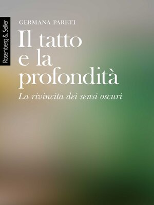 cover image of Il tatto e la profondità